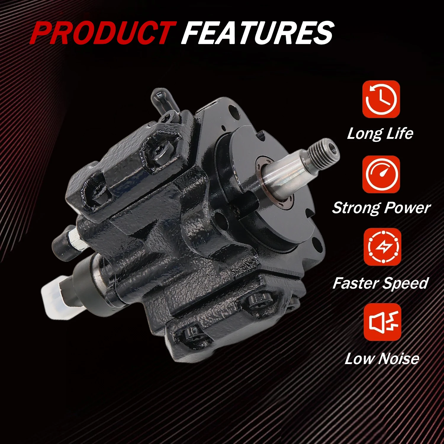 High-Quality Diesel Common Rail Fuel Pump 0445010435 1111100-107 Suitable for GONOW