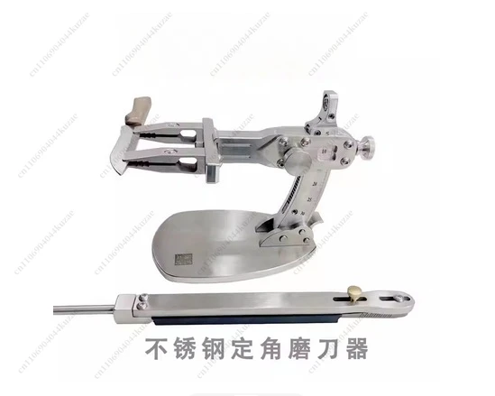 Professional All 304 Stainless Steel Fixed Angle Knife Sharpener High-End High Precision Blade Edge Sharpening Machine
