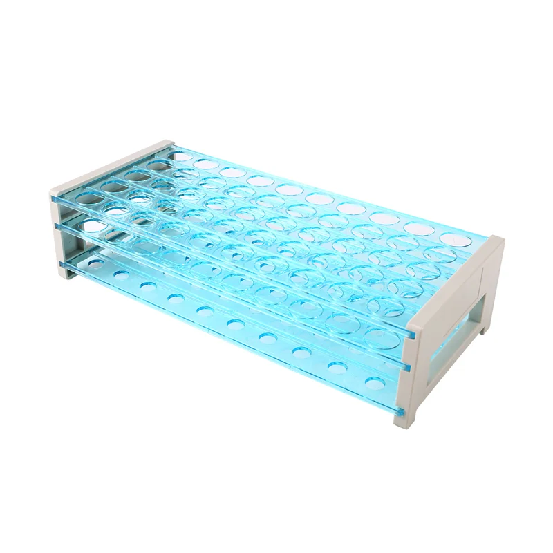 Qy-3PCS 18Mm 50-Well Storage Tray Laboratory Tube Racks Test Tube Racks Centrifuge Tube Racks