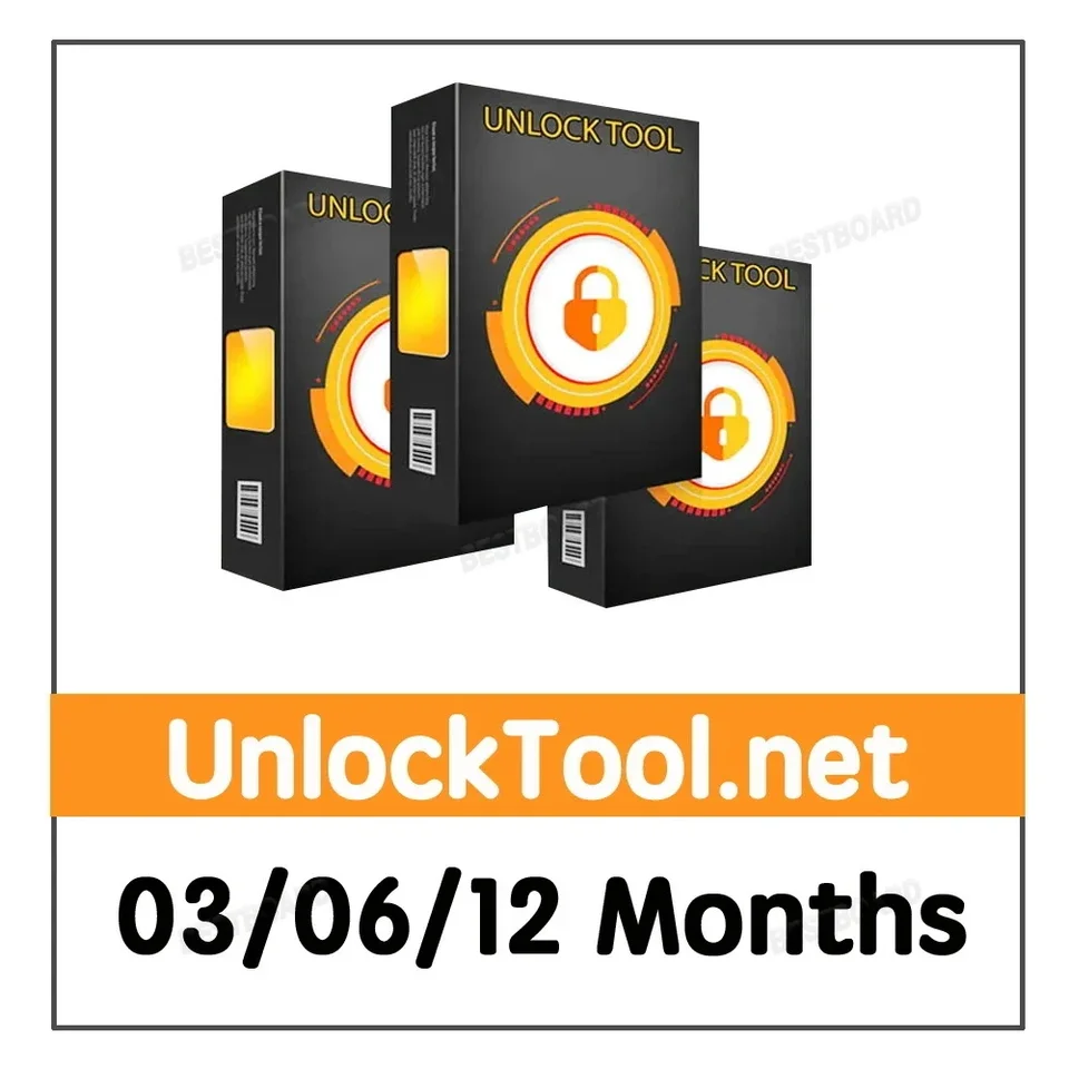 Licencia UNLOCKTOOL Herramienta de Desbloqueo 90, 180, 360 días Nueva/Renovación para reparación de dispositivos Android 5