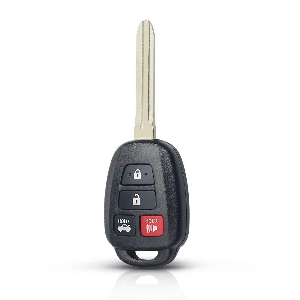 Dandkey 2/3/4 Buttons Remote Car Key Shell Case For Toyota Highlander Corolla RAV4 Avlon Tacoma Prius Yaris Camry Toy43