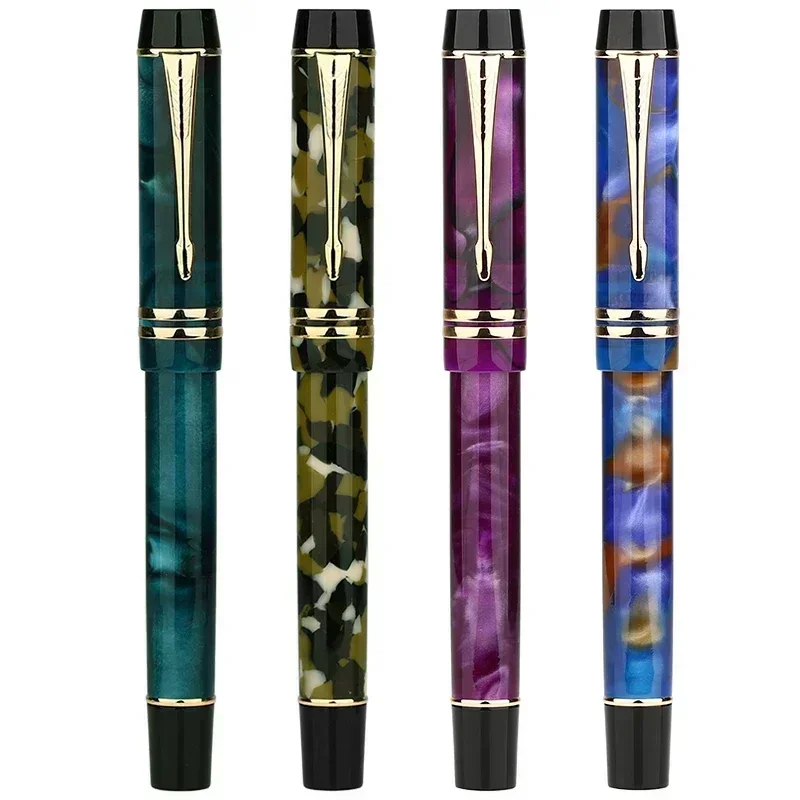 Sales Majohn Ti200 Fountain pen Jinhao 100 Hongdian Yongsheng Kaigelu banju Asvine V126 writing ink pen school WRITING supplies