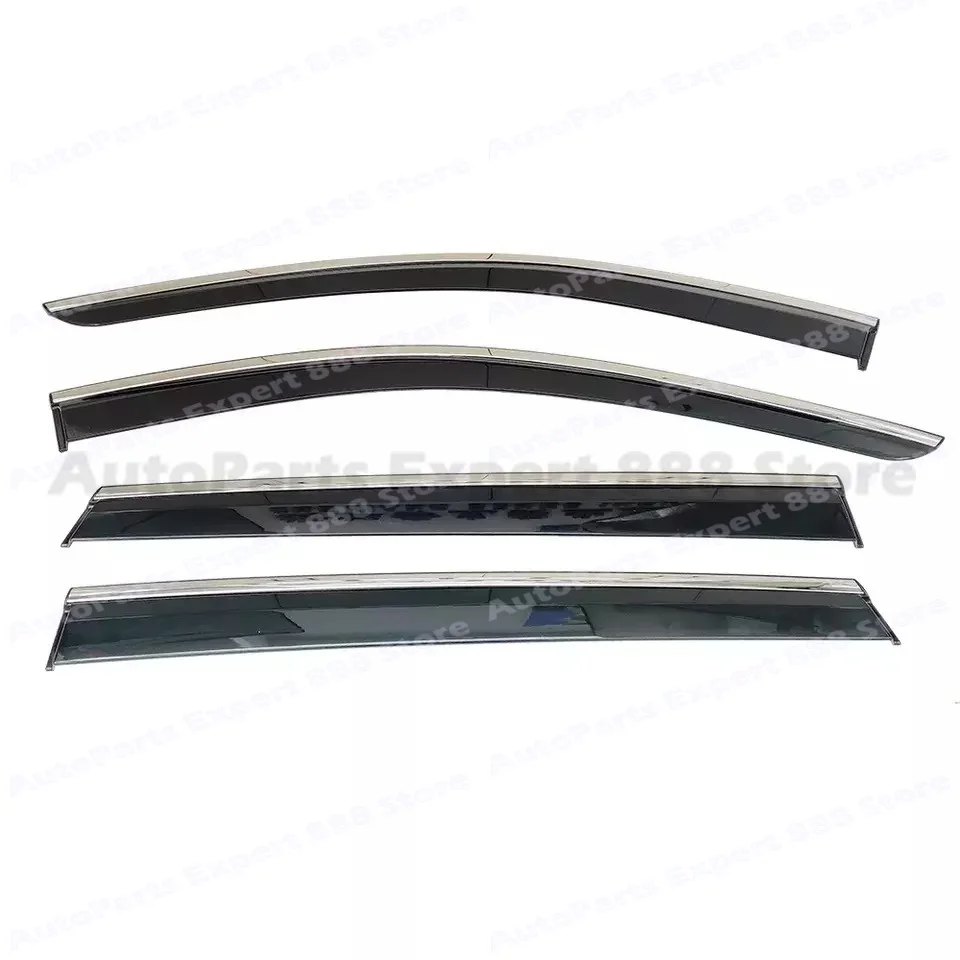 Modification Part Window Visor Wind Deflector Rain Guard No Drill Side Window Shield For Renault Megane IV Sedan 2016-2020