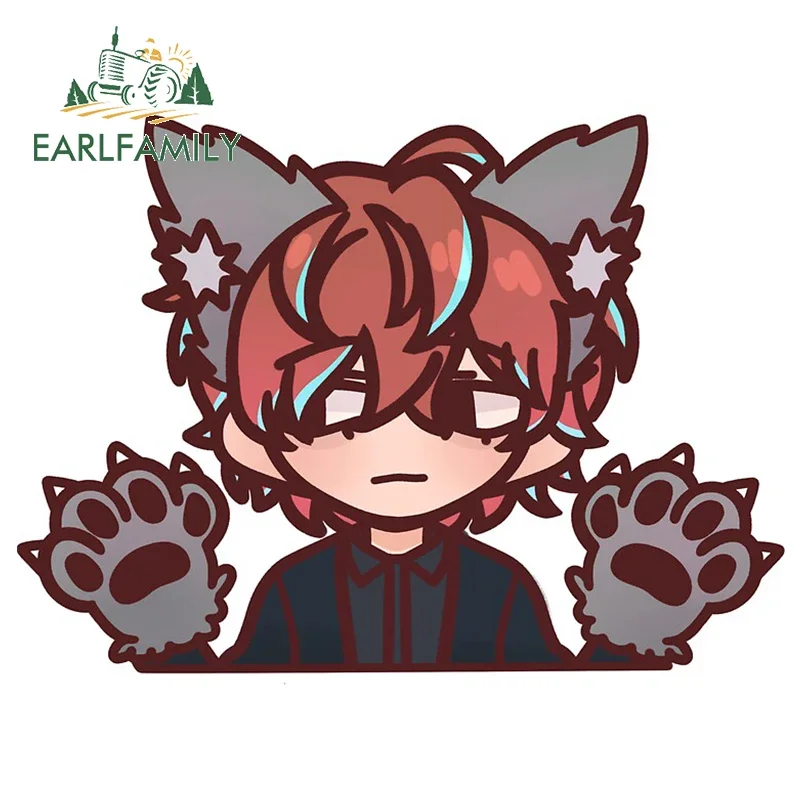 EARLFAMILY 13 см X 9,7 см для Doppo Kannonzaka, автомобильные наклейки, наклейка на окна, водостойкая окклюзия, наклейки с царапинами, печать на заказ
