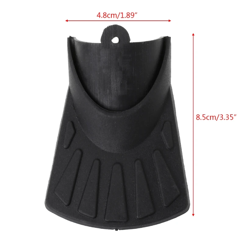 1pc preto bicicleta fender proteção peixe cauda capa de plástico mtb estrada paralama protetor ciclismo parte acessórios