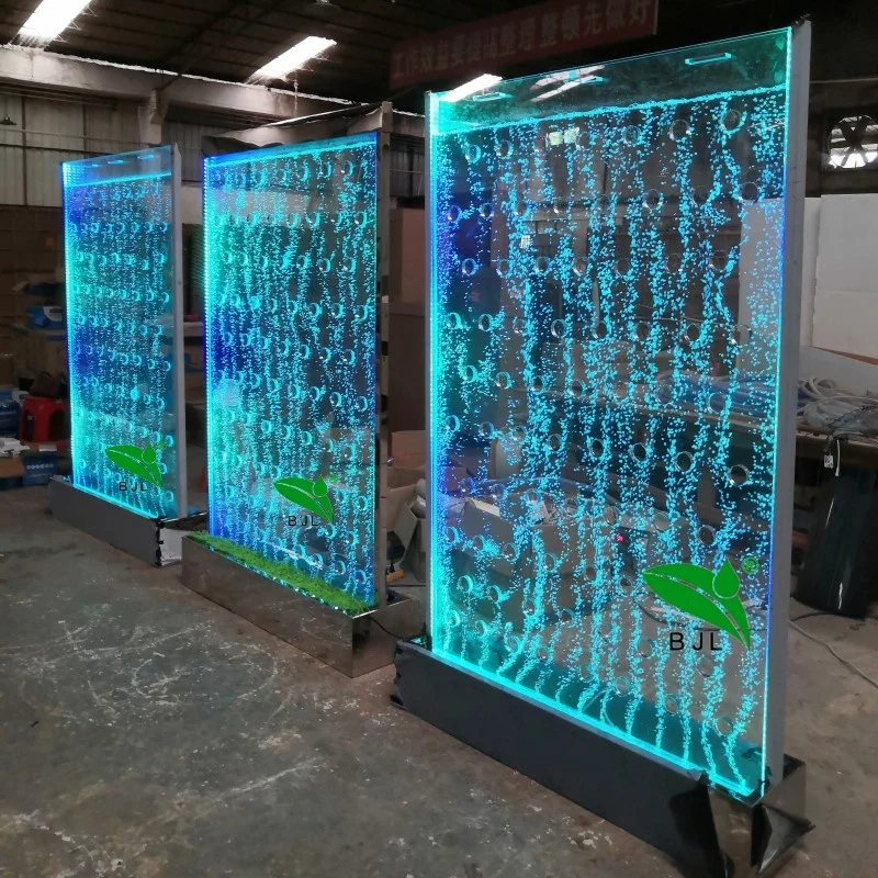 Customized. hotel restaurant project customized changing color LED light acrylic bubble panel wall