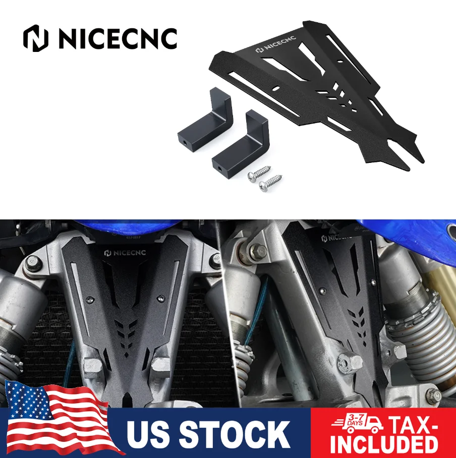 

NICECNC для Yamaha YFZ450R 2009-2022: Стабилизатор, защита радиатора, кулер из алюминия, аксессуары для квадроциклов 2017, 2014, 2015, 2016, 2018 годов