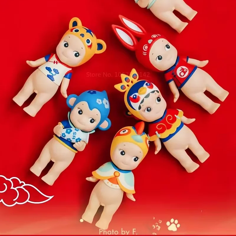 2025 Nuovo Genuino Sonny Angel Chinoiserie Serie Cieco Scatola Carino di Alta Qualità Modelli Fatti A Mano Giocattolo Da Tavolo Di Compleanno Regali Per Bambini