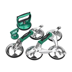 Vacuum Suction Cup Glass Lifter Ceramic Tile Carrier Sucker Plate Horizontal Suction 10-120KG Seam Setter Building Tool