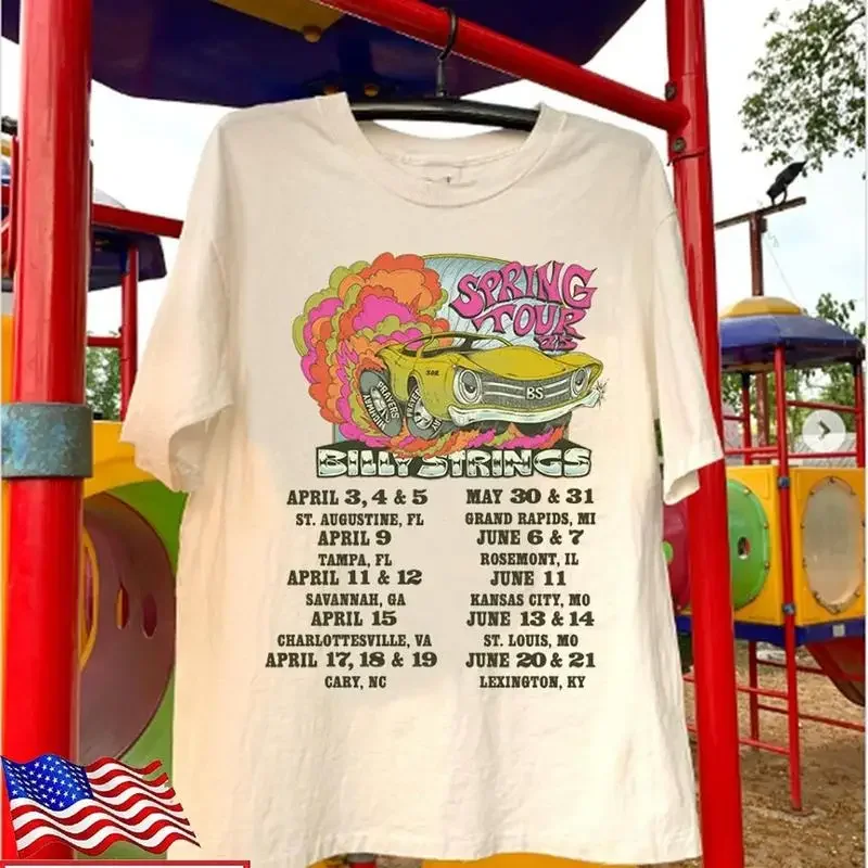 Billy Strings Winter Tour 2025 Date T Shirt Full Size S 5Xl Ss474