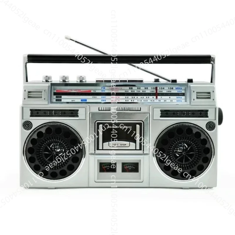 

Retro Cassette Player Retro Tape Player Radio Transcription Receiver Bluetooth Speaker TF Card FM Caixa De Som Bluetooth