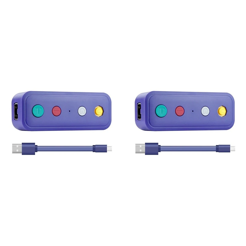 

B50B-2X Wireless Bluetooth Adapter Converter With USB Cable For Nintendo Switch For Game Cube/Classic Edition For Wii Classic
