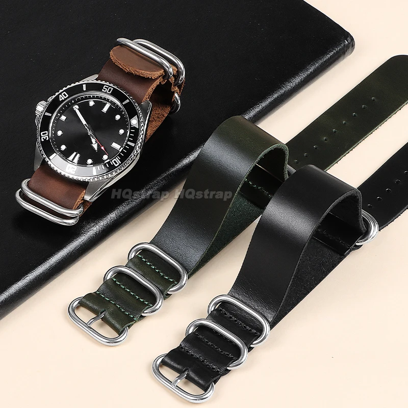 男性と女性のための快適なレザーストラップ、ユニバーサル腕時計交換ベルト、スポーツバンド、スマートウォッチ、ソフト、18mm、20mm、22mm
