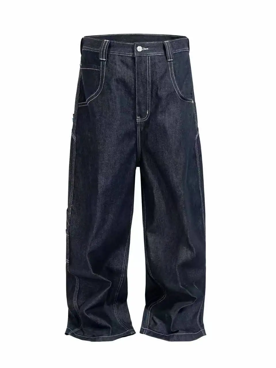 Protocol index double pocket baggy cow jeans