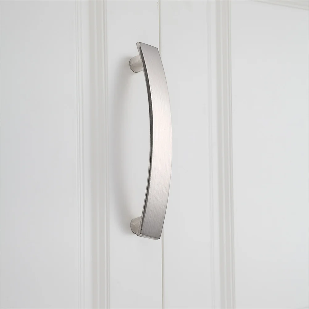 2-20PCS Cabinet Handles Knobs Aluminum Alloy Door Kitchen Knobs Brushed Cabinet Pulls Drawer Modern Furniture Handle Hardware