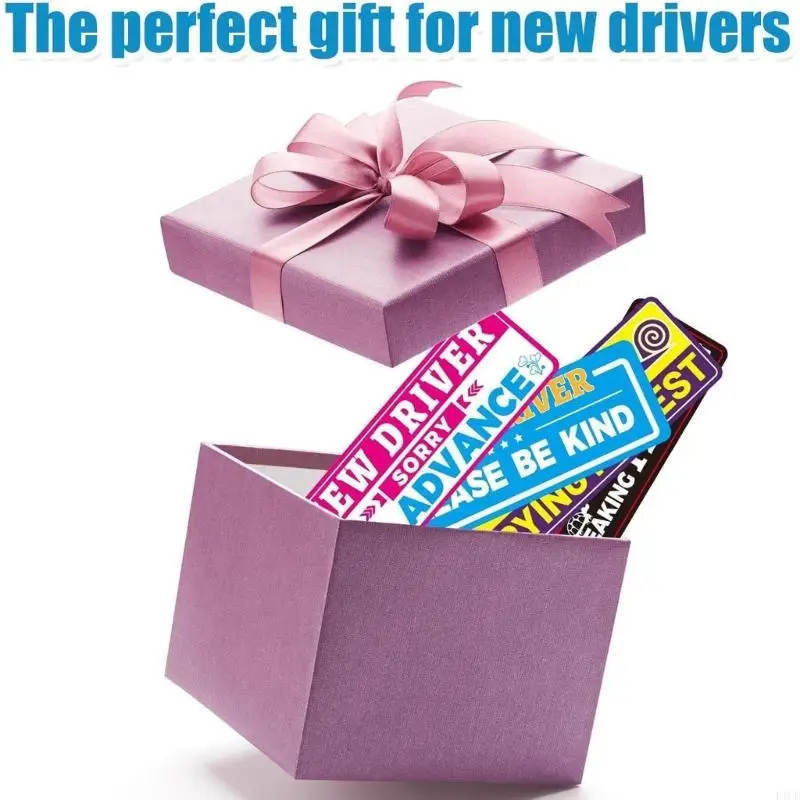 

2025 New High Visibility Car Detachable Safety Sticker for Novice Driver