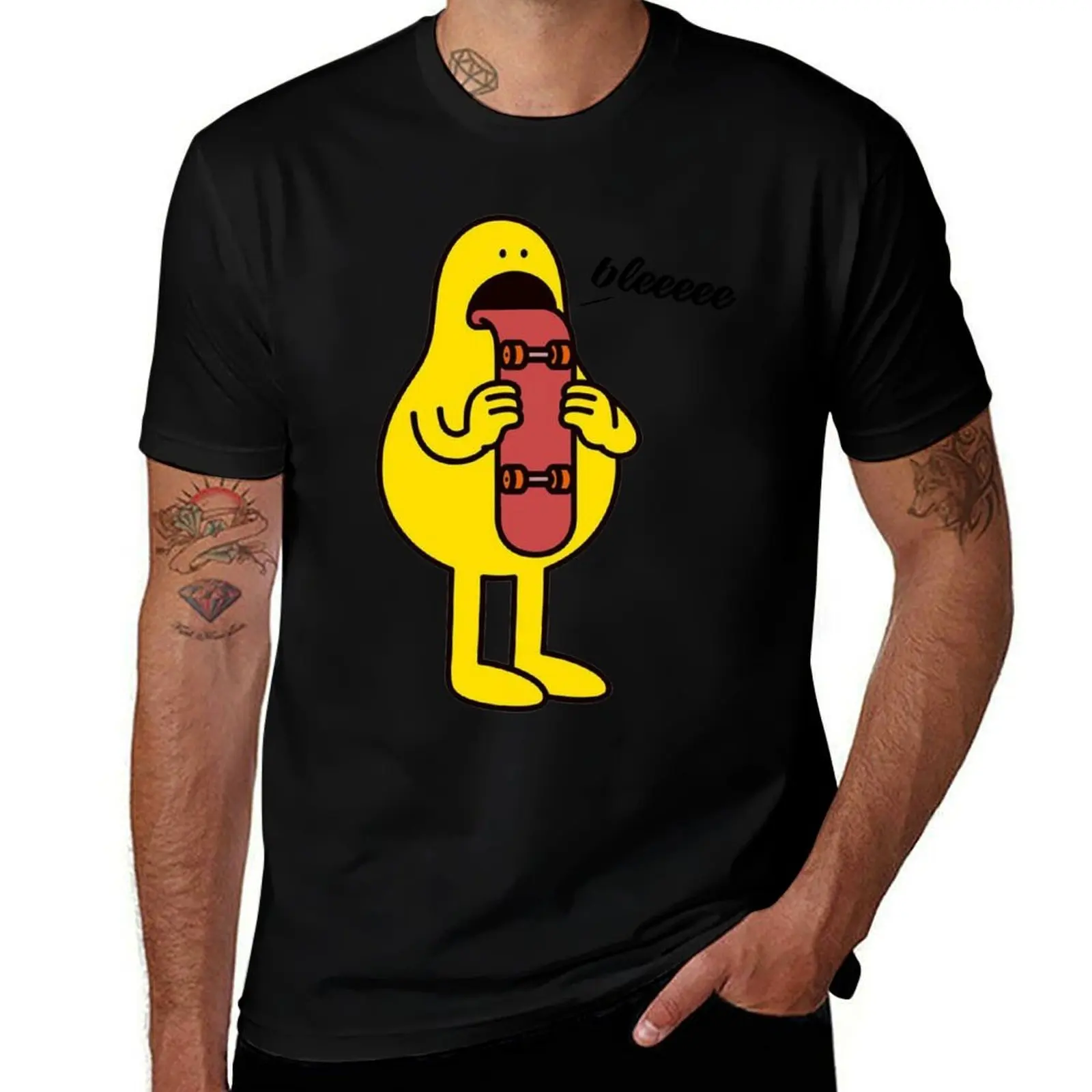 Skateboard Tongue T-Shirt t shirts for man cotton T-Shirt