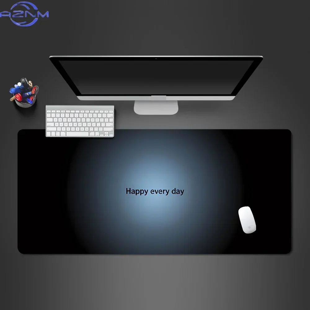XXL Mouse Pad 1000x500 Gradient stop simple Desk Mat Texture Game office gaming Accessories Mice Mats for Home Table Decorate