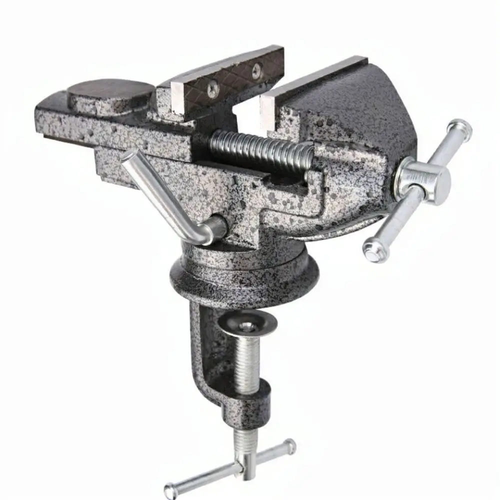 Durable Mini Bench Vise Professional Work Table Clamp Woodworking Tool Small Metal Holding Vice High Carbon Steel Craft Fixture