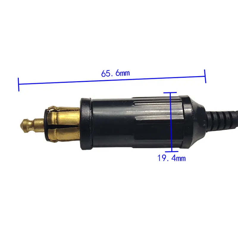 Din Hella Male Plug Powerlet Plug European Type 12V Cigarette Lighter Adapter Connector Fits For BMW Motorcycles