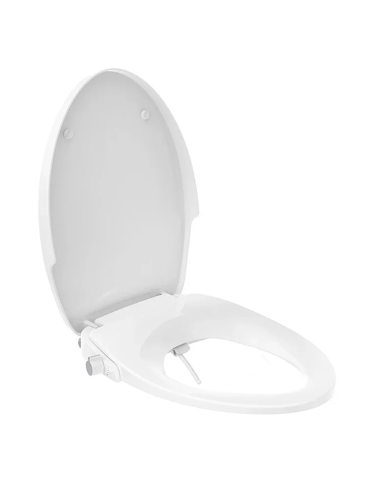 The bathroom toilet lid is integrated and intelligent, no need to wash the butt, and the toilet cover is hot and cold to spray w