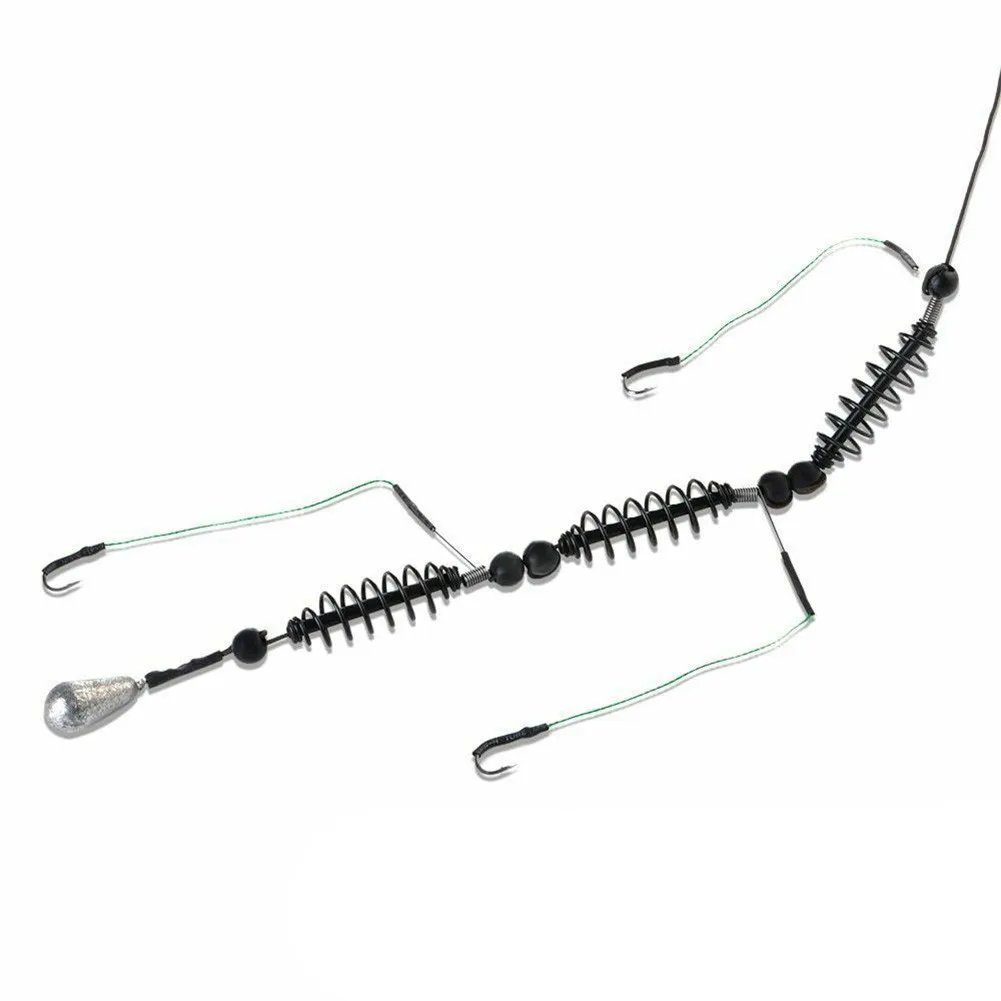 Fishing Hook Artificial Lure Bait Cage Set Fish Feeder Baitholder Anzol Peche Catfish Jig Carp Fishing Tackle 15/20/25/30/35/40g image 2