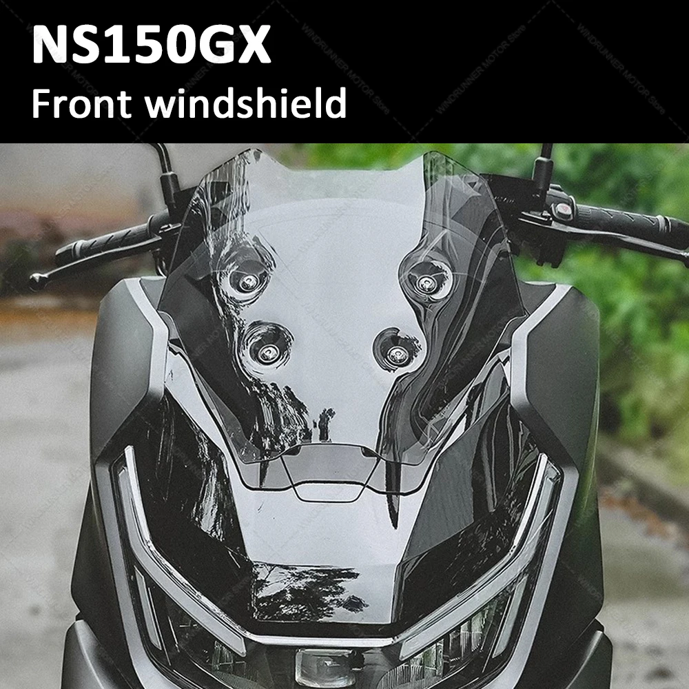 

Для NS150GX отличное качество дефлектор ветра из ПММА передний обтекатель мотоцикла лобовое стекло чехлы дефлектор для мотоциклов