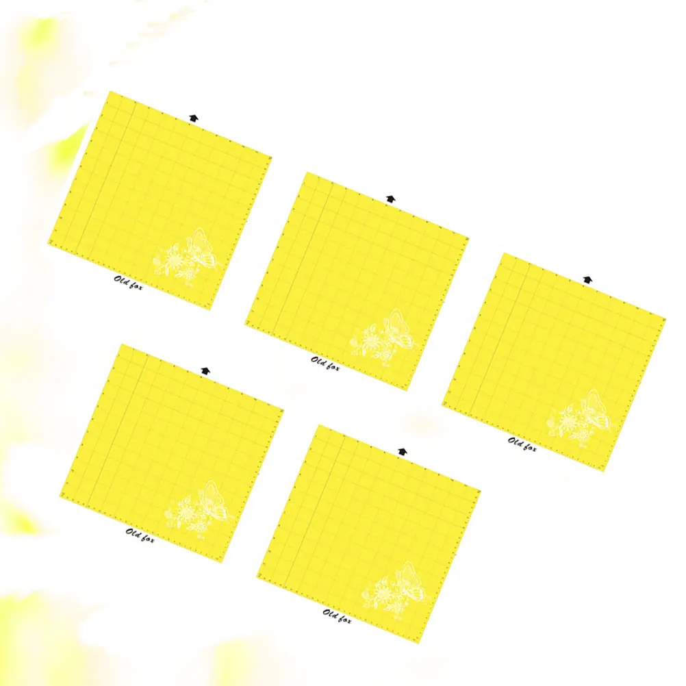 

5 pcs 12 Inch Cutting Mats Self-Healing Non-Slip Durable For Cutting Plotter Mat Craft Diy Geometry Scale Design Protective Mat