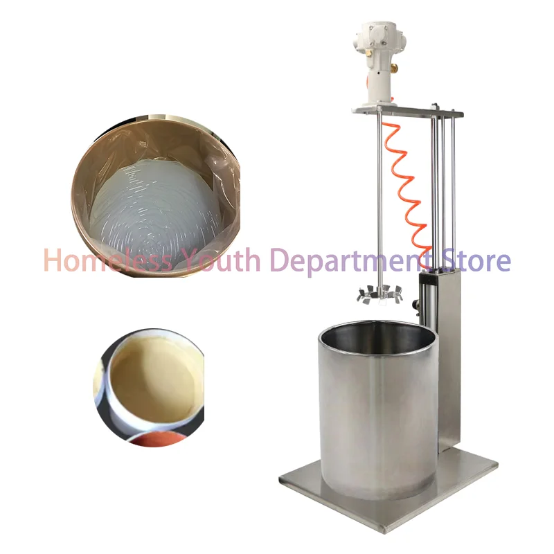 

Automatic Lifting Explosion-proof Pneumatic Stirring Mixer with A- 20 Pneumatic Double Diaphragm Bare Pump