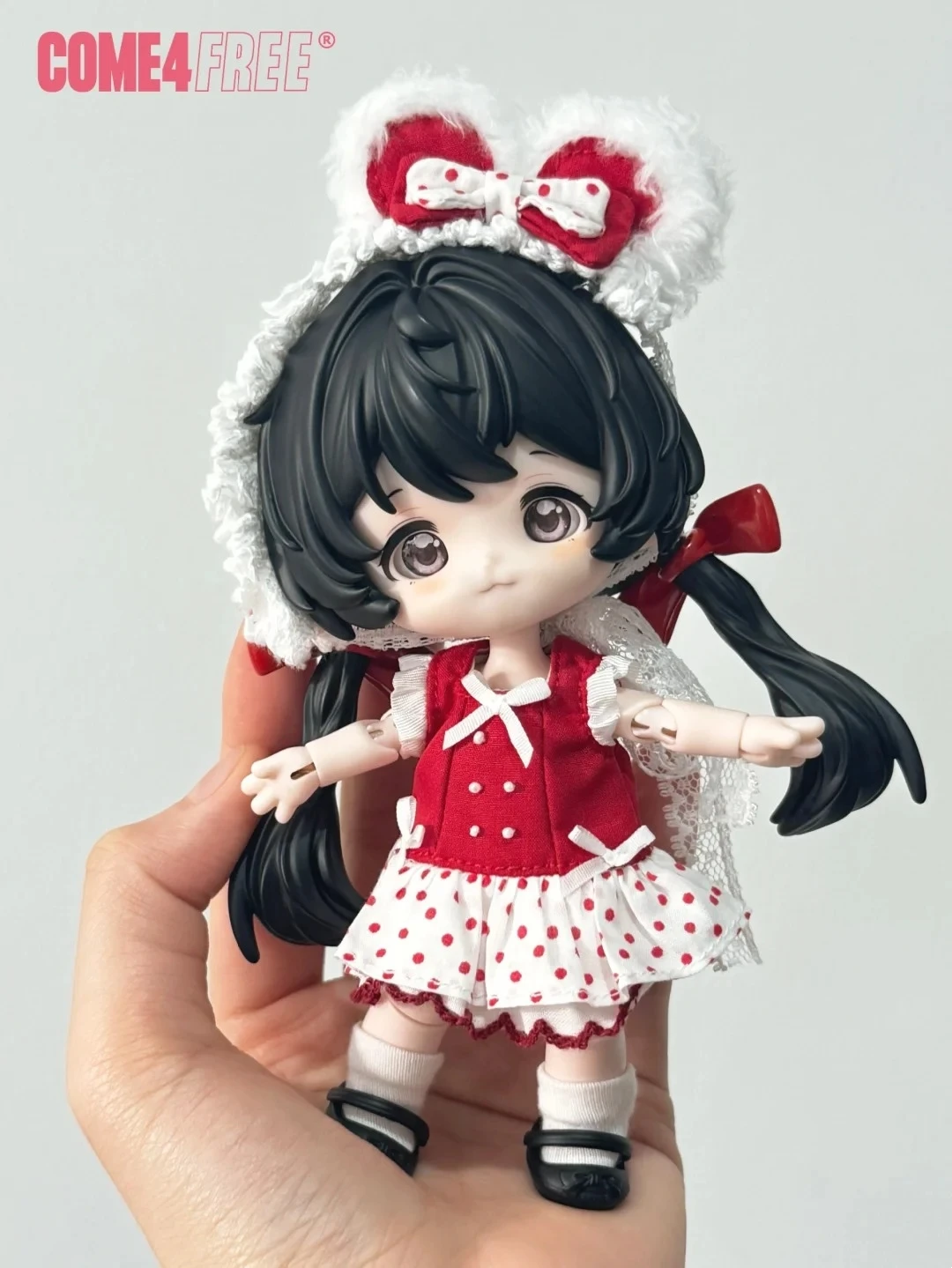 Bonnie Milk Cake Dream Puff Serie 1/12 BJD Poppen 13 cm Anime Action Figure Speelgoed Gezamenlijke Beweegbare Lichaam Verjaardag blinde Doos