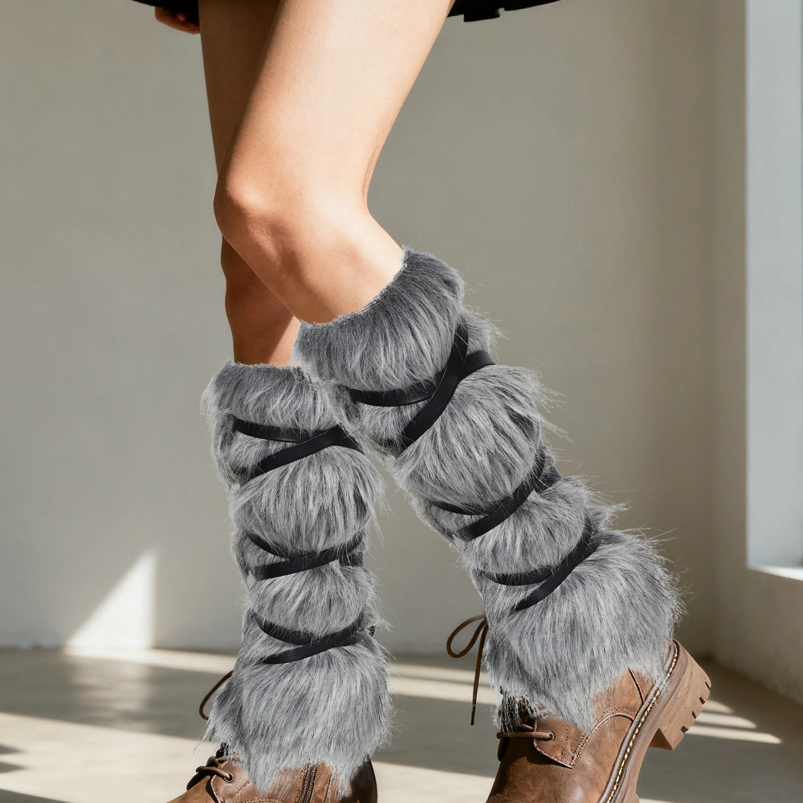 Aquecedores de pernas retrô de renda, 2 peças, estilo viking falso para halloween, cosplay, braço ajustável, capas de pernas, mulheres, homens, fantasia de pirata