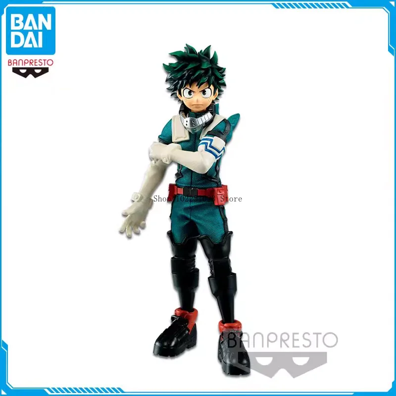 

BANDAI Original My Hero Academia Texture Deku/Midoriya Izuku Anime Action Figures Model Desktop Decoration Boys Gift