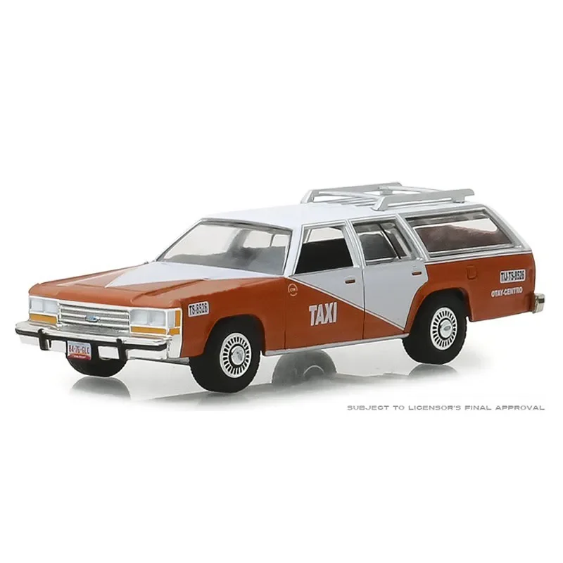 

GreenLight 1:64 1988 LTD Crown Travel Taxi Model Alloy Simulation Car Model Collection Display Toy Gifts Souvenirs