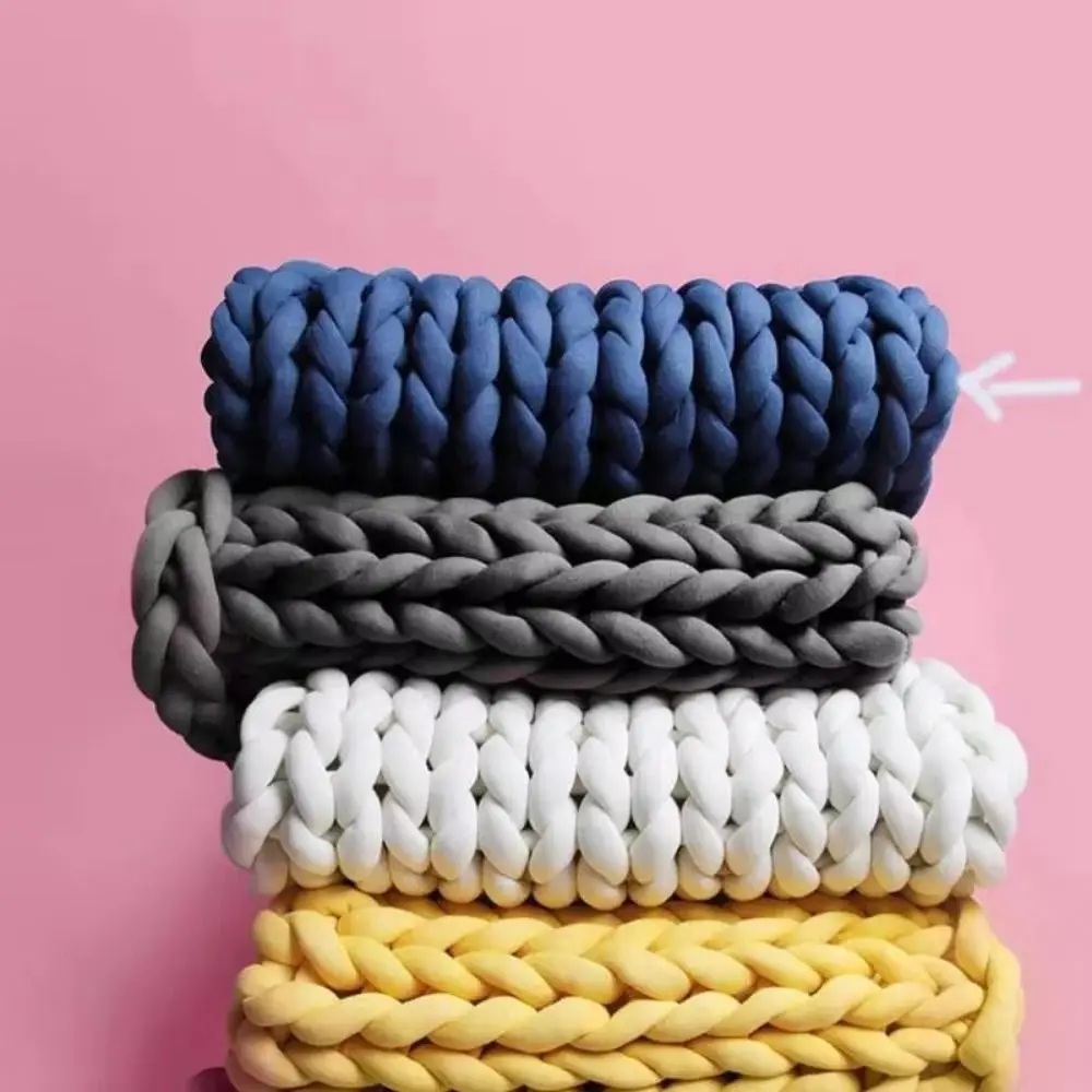 Value Bundle Multi-color Chunky Yarn Super Velvet 2.5cm Arm Knitting Yarn Hand Knitting Giant Chenille Yarn Pet Beds