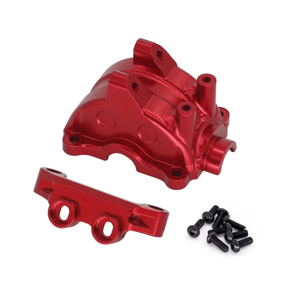 Aluminum Front or Rear Differential Gearbox Cover and Upper Arm Mount Arm Stabilizer for Tamiya TT02 Upgrade Kit Accessory