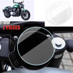 2 Pieces For Benda BD300 ROCK300 Motorcycle Accessories Cluster Scratch Protection Film Screen Protector Instrument