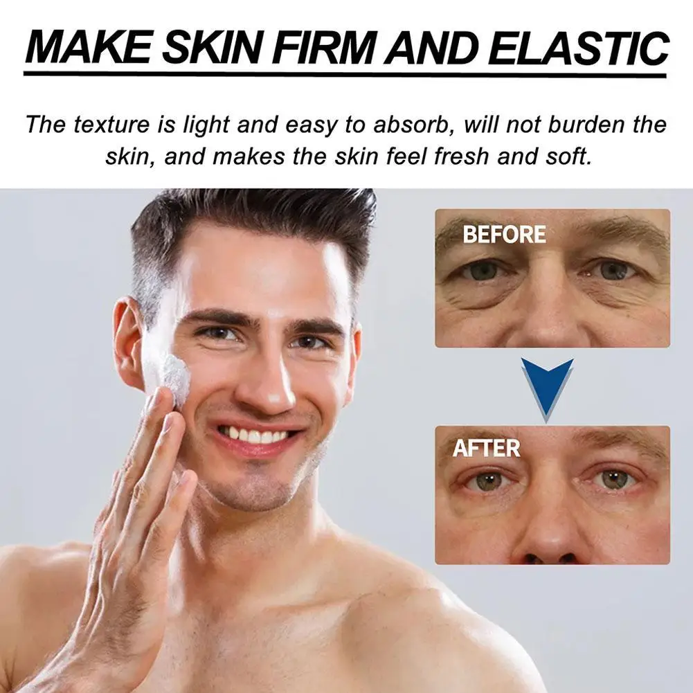 

Men's Face Cream Lighten Fine Lines, Firming And Hydrating Skin Brightening Hydrating Face Cream Lifting Shrink Pores Skin Care