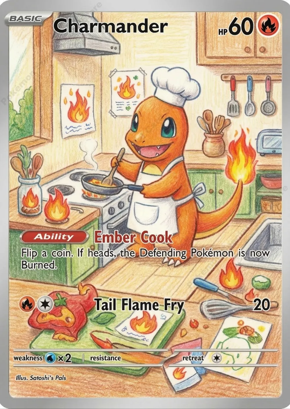 1995 pokemon charmander card Charmander Pokemon Card | Vintage 1999 Collectible