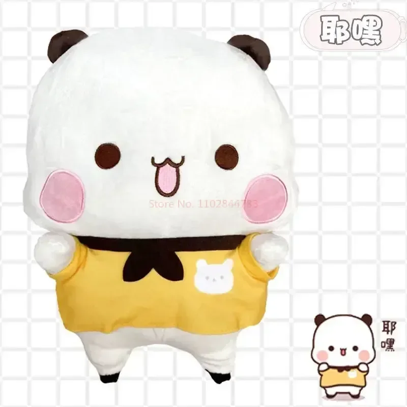 New Bubu And Dudu Panda Plush Cute Cartoon Panda Bear Doll Kawaii Stuffed Soft Pillow Toy Y2k Room Decor Gifts