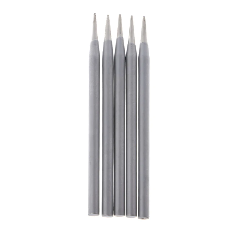 

5 Pcs/Set 30W/40W/60W Replacement Pointed Soldering Iron Tips Lead-Free Solder Tips Welding Soldering Tool Drop Ship