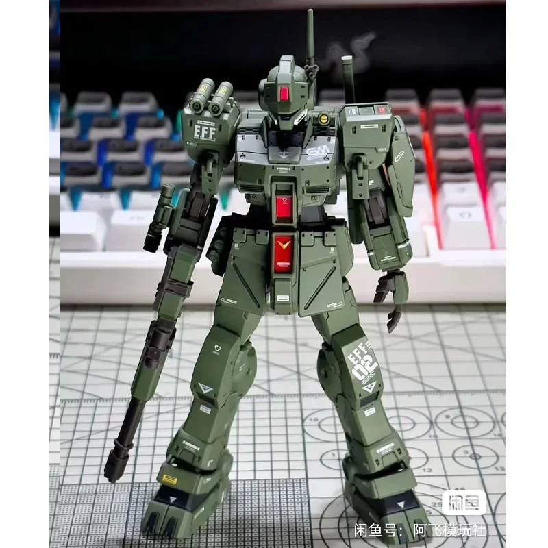 XFS HG 1/144 Assembly Model Kit RGM-79S GM Spartan Collection Action Figures Robot Fiugrine Plastic Model Hobby Doll Toy Gift