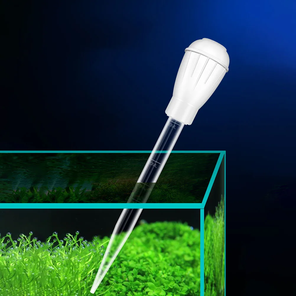 

3Pcs Aquarium Clean Pipettes Long Flexible Nozzle Fish Tank Water Changer Gravel Cleaner Waste Remover Siphon Tool