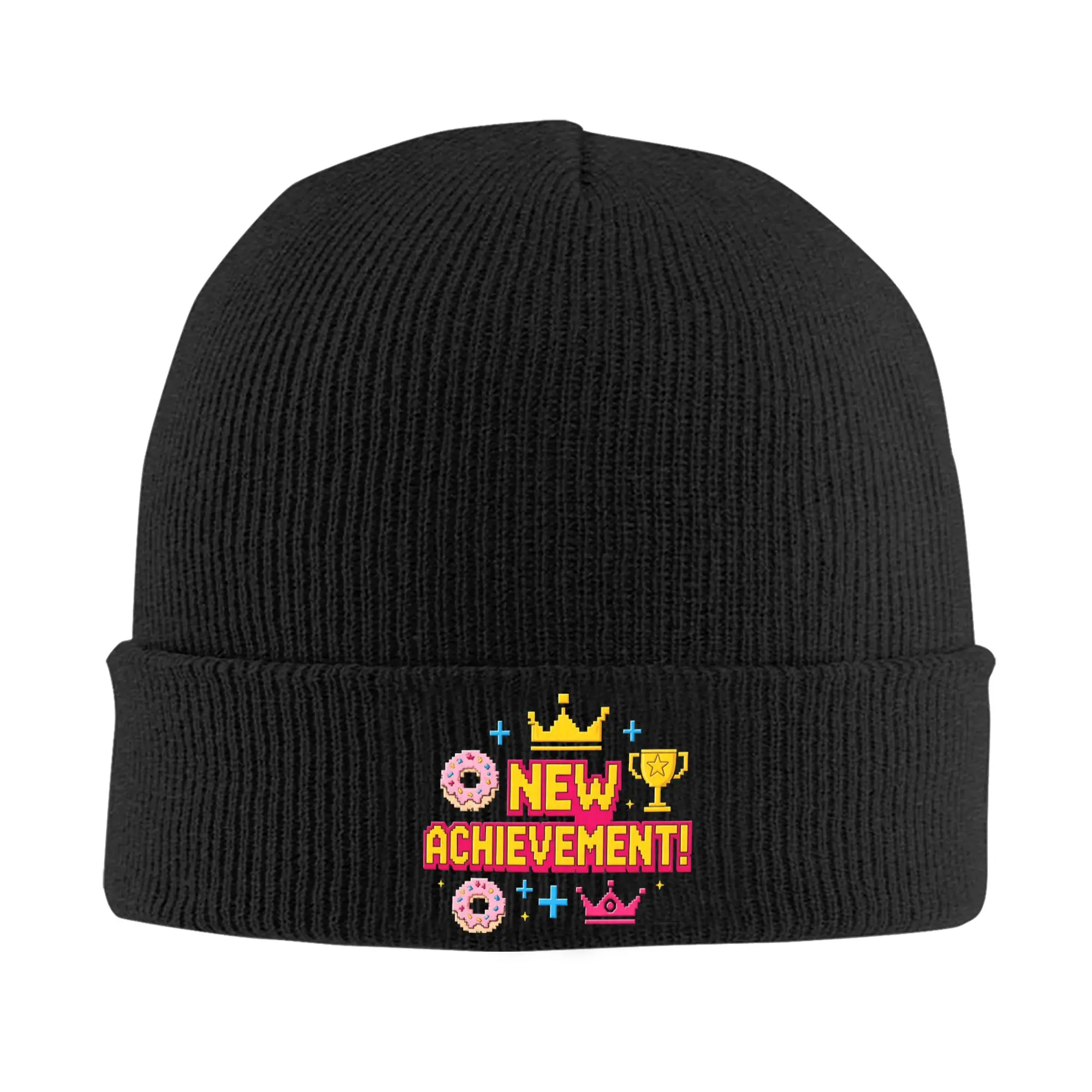 Dungeon Crawler Carl New Achievement Bonnet Hats  Beanie Hats Winter Custom Skullies Beanies Y2K Sport Elastic Cap