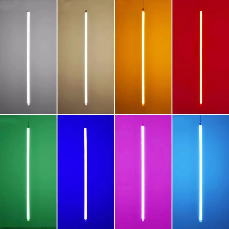 LED Colored Lamp Tubes Outdoor Advertising Light Boxes, LED Neon Tubes Waterproof Daylight Lamp Tubes