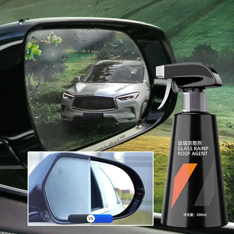 

500ML Car Waterproof Rainproof Anti-fog Spray Windshield Window Cleaner Car Glass Anti Fog Rainproof Agent Auto Anti-Rain Agent