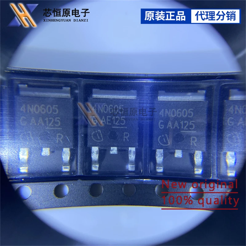 5pcs/lot IPD90N04S6-05 Silkscreen 4N0605 MOS Field Effect Tube N Channel 60V 90A TO-252