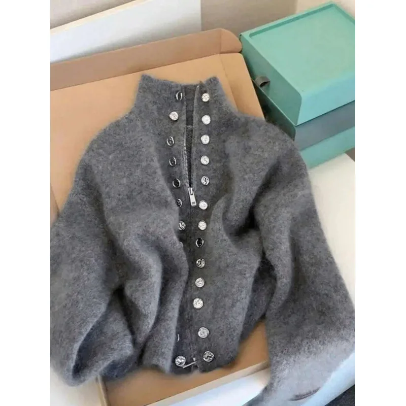 

Women's Zipper Sweater Ultra-Thin Spring Fashion Ladies' Knitwear Comfortable Fit Casual Style Online And In-Store Available