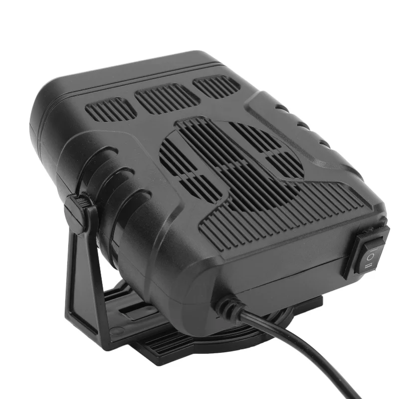 12V 120W Car Window Defogger Portable Windshield Defroster Heater With Cigarette Lighter Plug For Quick Demisting And Defrosting