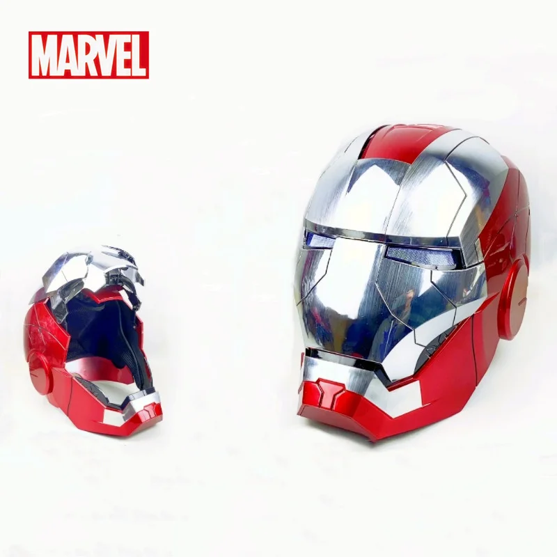 

Marvel Cosplay Iron Man Mk5 Helmet Electric Multi Piece Opening Closing Chinese English Bilingual Voice Remote Control Christmas