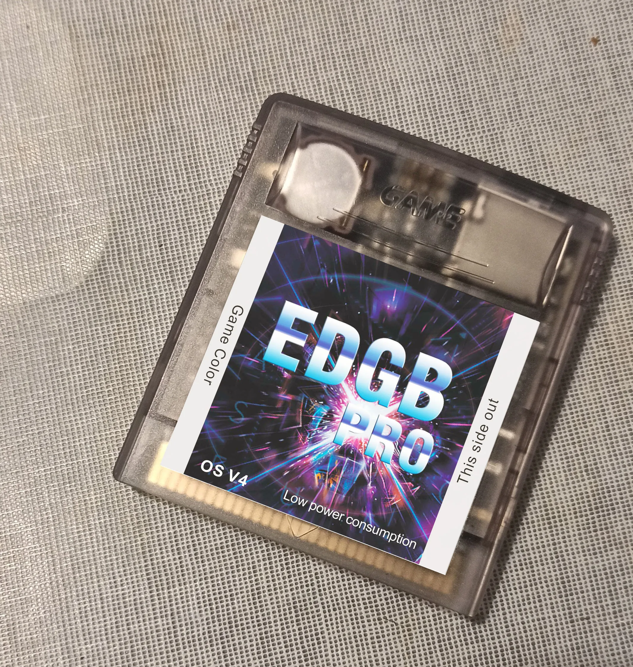 2750 jeux en un OS V4 EDGB carte cartouche de jeu personnalisée pour gameboy-DMG GB GBC GBA console de jeu version à économie d'énergie.